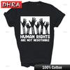 HuUnisex Rights Are Not Negotiable Equality Social Justice Unisex Shirt Gift Cool Y2K Trendy Graphic Tshirts Kids Classic