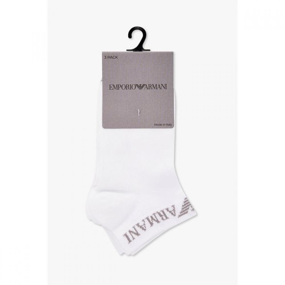 Emporio Armani Women S Ankle SockS 3pack 0826145501 TU