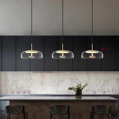 Bedroom Bedside Pendant Lights Modern Minimalist Designer Light Luxury Restaurant Bar Glass Chandelier Hanging Lights