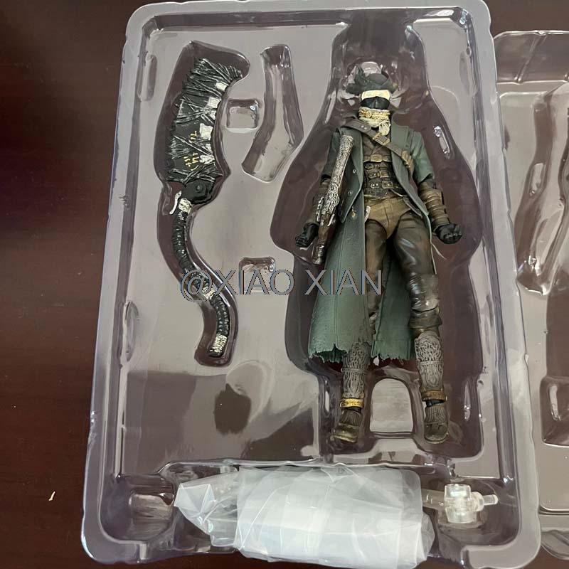 Bloodborne Figma 367 Figura El Cazador Cazador de Sangre Juego Decoración Modelo Juguetes Figura de Acción Regalo de Navidad Para Niño