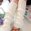 Korean Women Autumn/Winter New JK Knitted Foot Cover Stacking Socks with Yarn To Keep Warm Leg Warmers Leg Protection Boot Cover