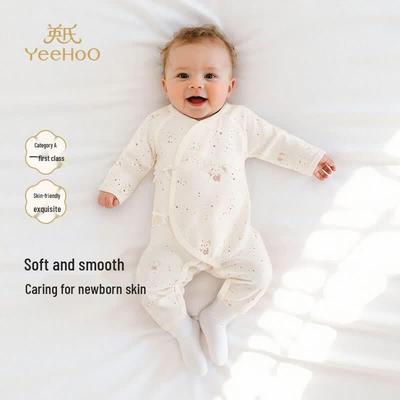 Newborn Milk Silk Long Sleeve Baby Romper