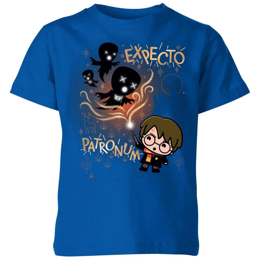 Harry Potter Kids Expecto Patronum Kids T-Shirt - Blue - 3-4 Years 130