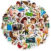 2026 New !!! 10/30/50PCS  5 Graffiti Stickers Decoration Luggage Phone Guitar Scrapbook Cup Car Classic Kid Toys
