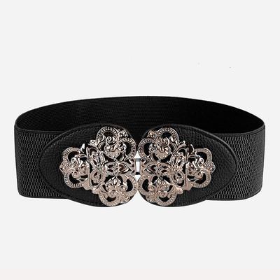 Belt Bohemian Style Waist Seal Elastic Band Strong Elastic Women Wide Women