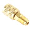 R410A A/C 1/4inch Male SAE to 5/16inch Female SAE Adapter HVAC Hose Connector R410A HVAC Adapter R410A Air Conditioner Adapter