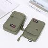 Men Single/double Layer Camping Hunting Wallet Pocket EDC Molle Bag Waist Purse Phone Pouch