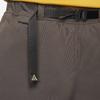 Nike Solid Color Logo Print Elastic Cuff Joggers With Breathable Mesh Lining Men Casual Pants Brown CV0661-220
