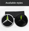 For Mercedes Benz The Front Grille Star Logo Badge Mirror Bottom 3D ABS Logo for Mercedes-Benz W205 W176 W212 W218 C117 CLA GLA