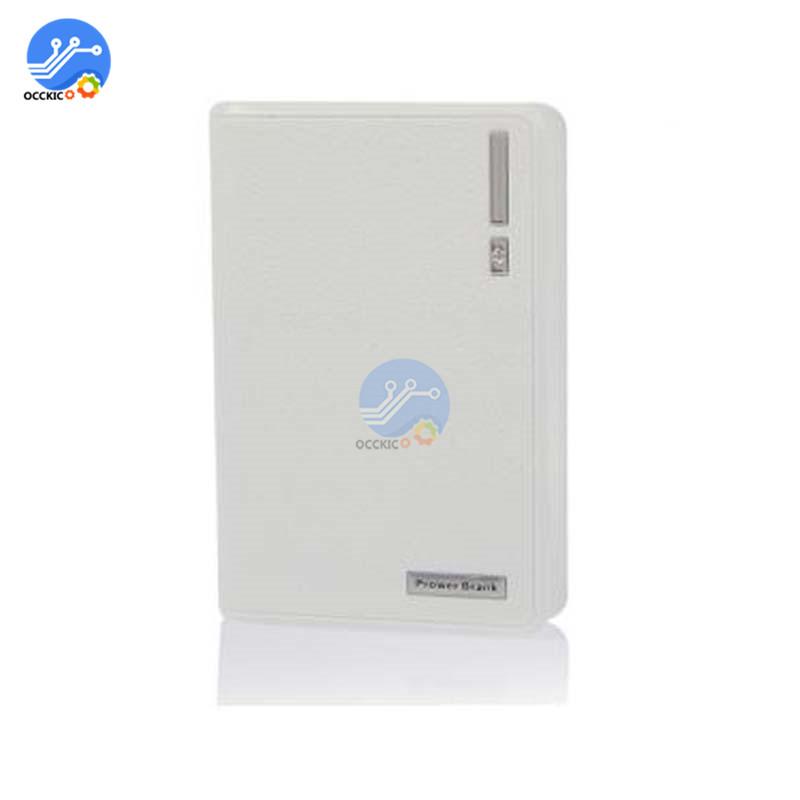 

USB 4*18650 Power Bank Battery Box for Mobile Phone Charger DIY Shell Case 18650 Battery Storage Box Holder 4 Slot белый