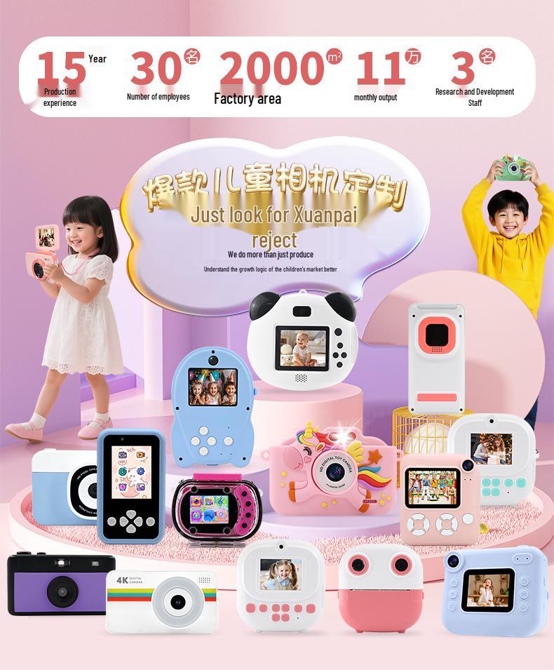 Capture Moments HD: Portable Mini Camera with Beauty Filters, Flash, and Playback - Perfect for Kids!