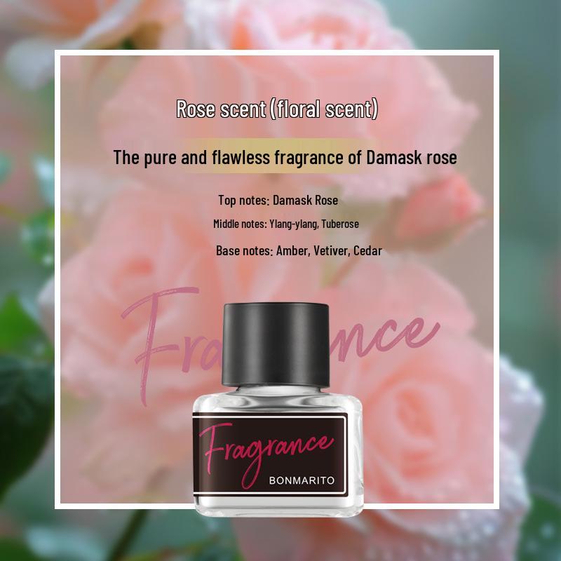 BONMARITO Shy Perfume: Light Floral Long-Lasting Women's Fragrance with Romantic Plant Extracts Essential Oil.