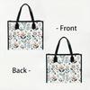 Cute Floral Print Casual Tote Bag