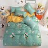 Blue Dinosaurs Soft Duvet Cover Quen Children Kids Carton Warm Comforter Covers Sets for Young Boys Soft Lovely Animals Patern Beding Set Home Decor