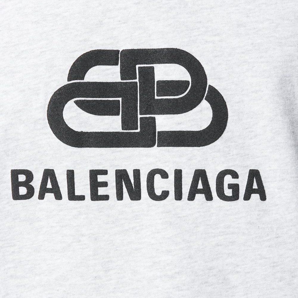 Balenciaga T Shirt, Loose Fit Men's White 583214TFV652569
