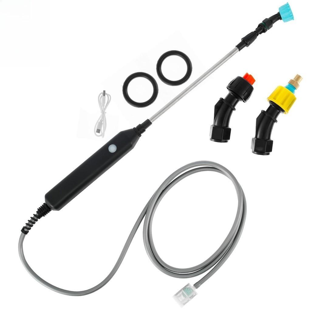 Telescopic Watering Spray Irrigation Tools Portable Electric Garden Sprayer Yard Lawn USB Rechargeable Plant Spray Mister
