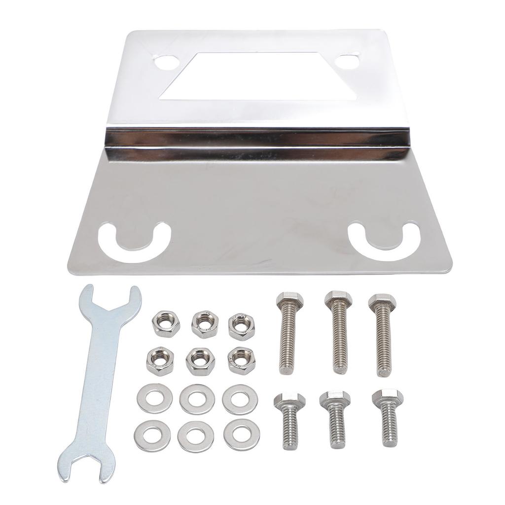 Bærbar satellittmonteringssett Passer for Gen 3 Aluminiumslegering Satellittmonteringsadapterbase for RV