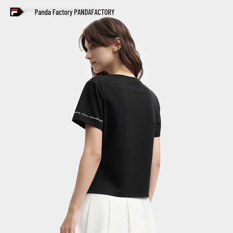 Fila Women's Giant Panda Slim-Fit Short Sleeve T-Shirt