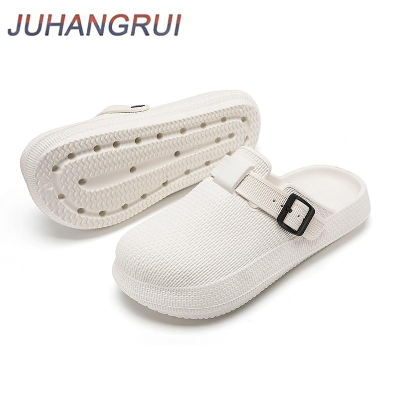 Couple Style Men and Women New Summer Outer Wear Baotou Slippers Seaside Non-Slip Slippers Home Outdoor Beach Sandals