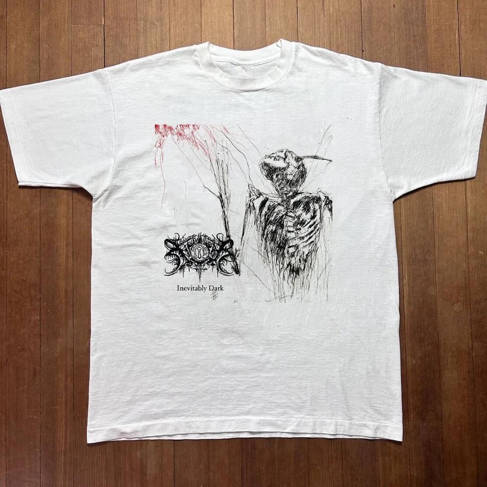 Unisex Short Sleeve Crew Neck Cotton T Shirt Xasthur Band XXXL