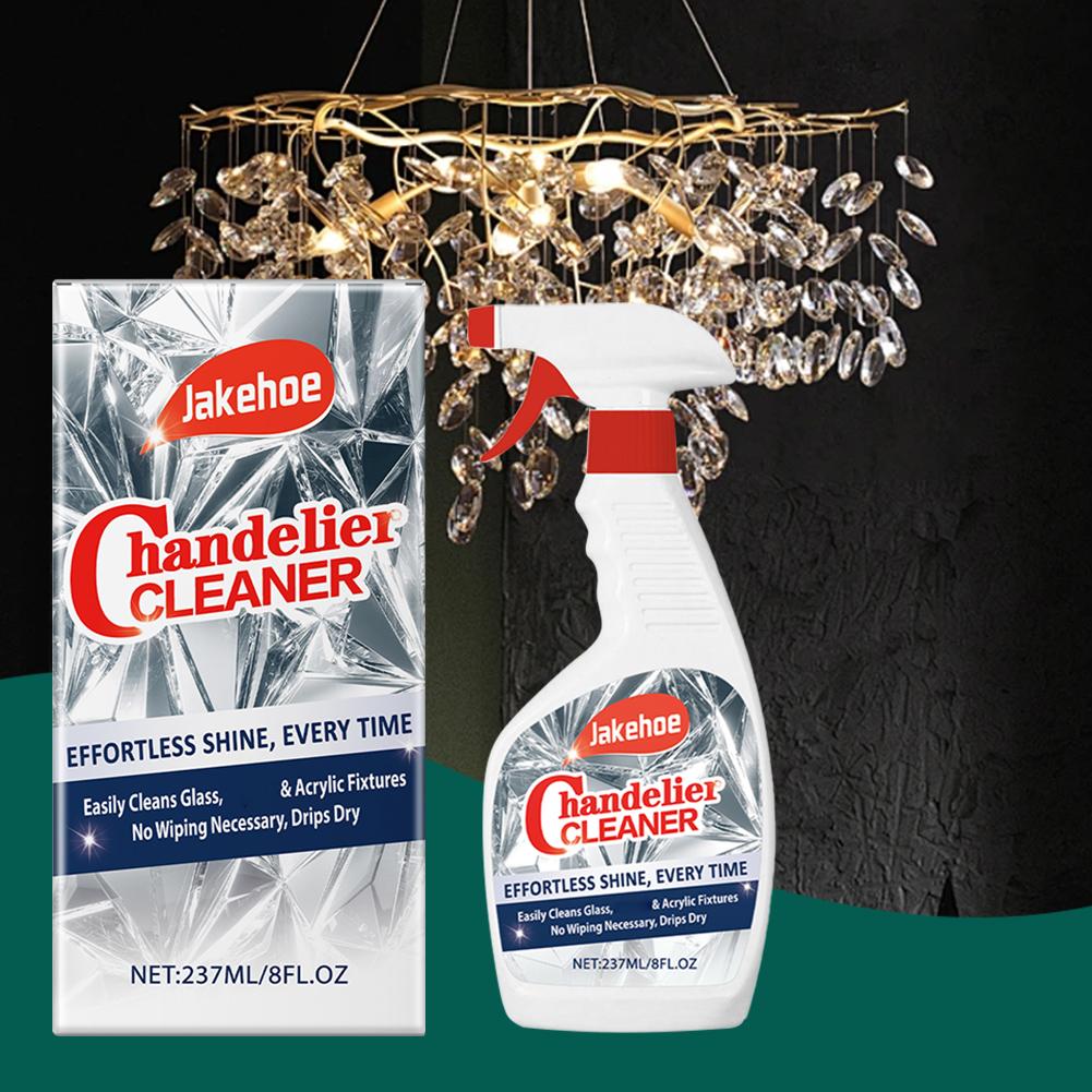 1/2pcs Chandelier Cleaner Drip Dry Spray No Wipe Formula For Effortless Streak Strong Cleaning Power Non-irritating Scent I8R5