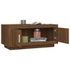 Coffee Table Brown Oak Look 102 x 50 x 45 cm Engineered Wood