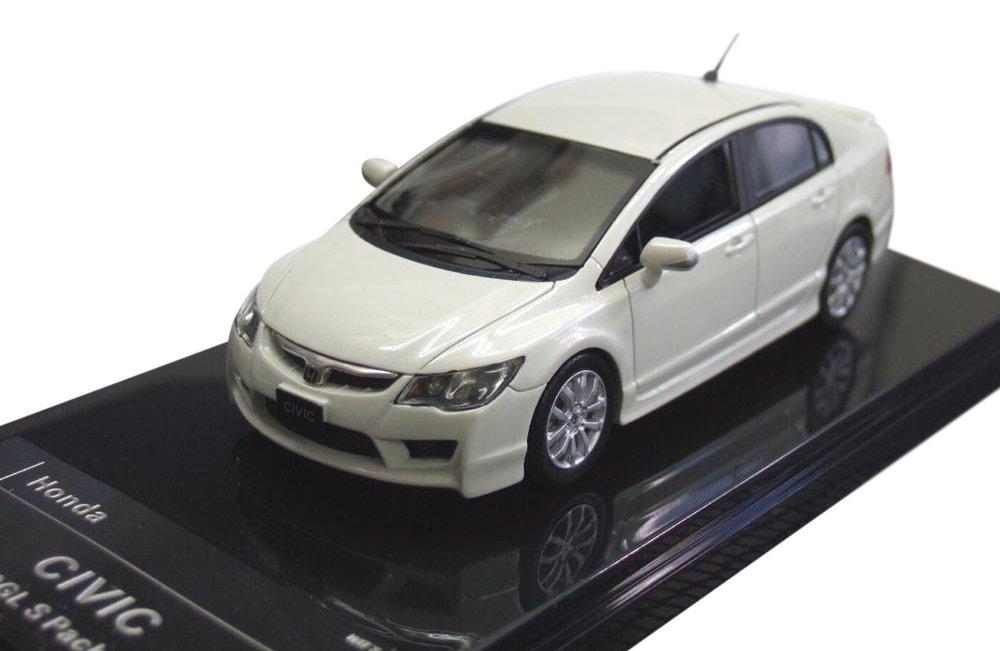 CIVIC S Package Premium White Pearl Finished Product WIT'S 1/43 2.0GL
