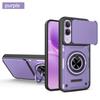 For Vivo V70 FE Case Vivo V70FE Phone Cases Vivo V70 FE Armor Slide Camera Lens Protection Back Cover Magnetic Ring Holder Coque