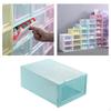 Shoe Organizer Storage, Stylish Clear Plastic Stackable Boxes for Closet Organizers and