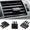 4Pcs Front Air Conditioning Vent Outlet Tab Clip For Toyota For Corolla Vent Louvre Blade Adjust Slice Clamp