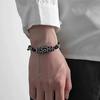 National Style Ceramic Dzi Bead Bracelet Unisex Jewelry For 2024 Summer