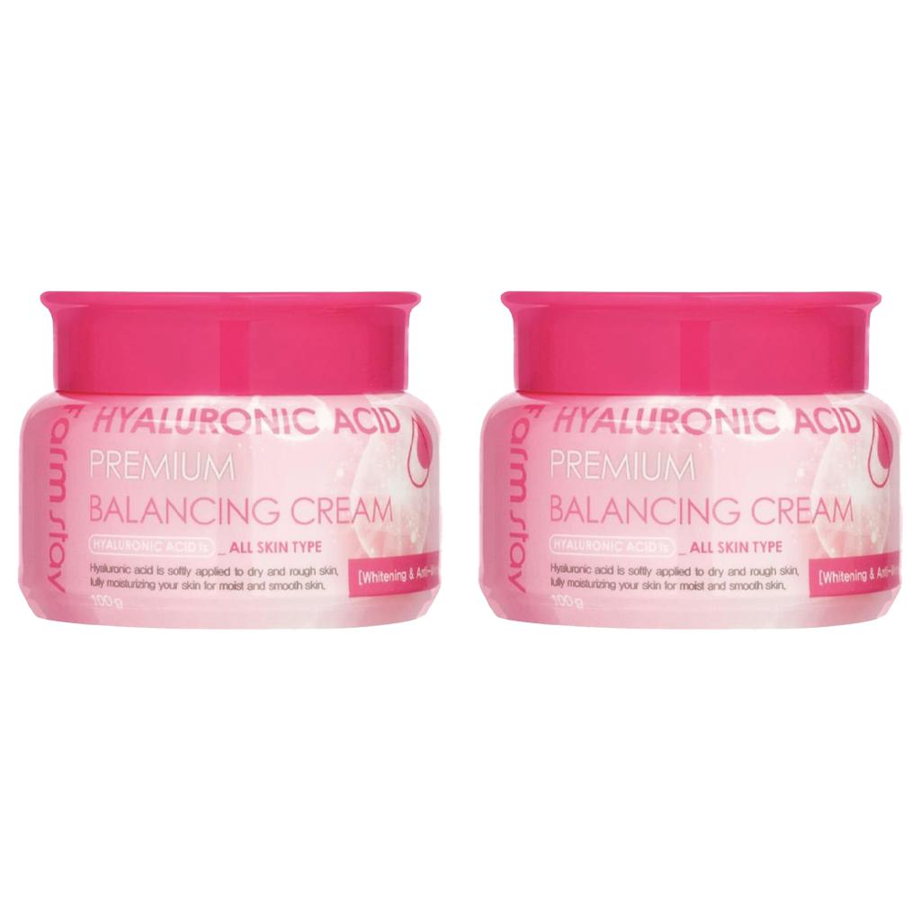 FARM STAY Hyaluronic Acid Premium Balancing Cream 100g (3 Options)