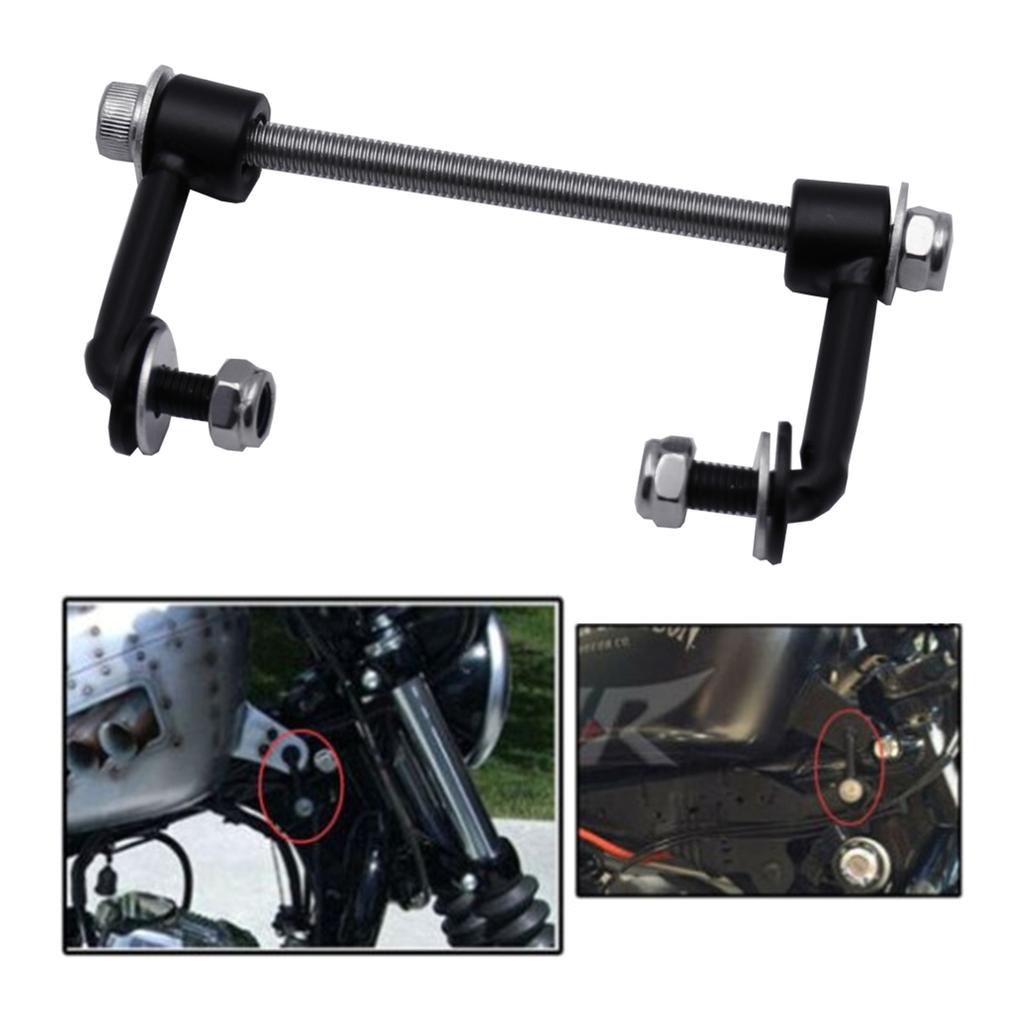 Motorbike Replacement Accessories Gas Tank Lifts Kit Billet Black Compatible For XL883 1200 48 72 High Extension Bracket