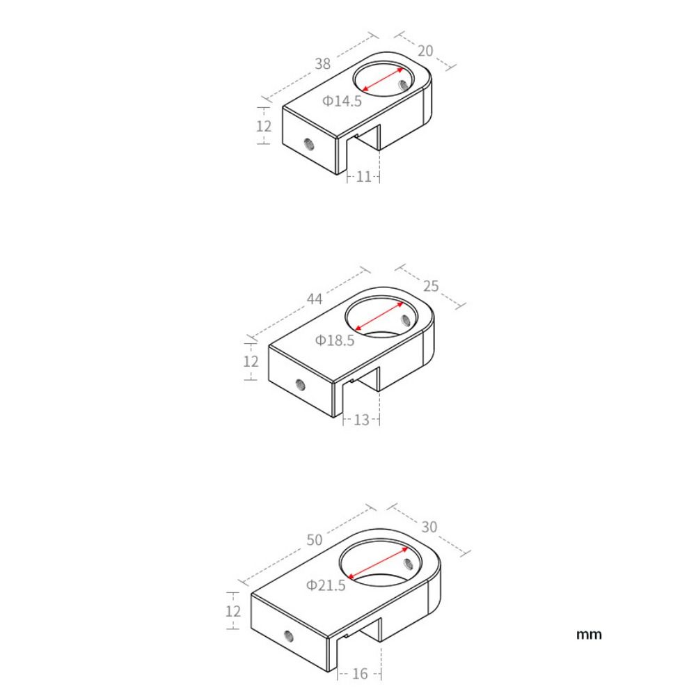 Aluminum Zinc Zinc Alloy Fish Tank Tube Clamp Holder Water Changer  Aquatic Fish Plant Tank Feeding