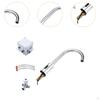 Touchless Bathroom Sink Faucet Accessories Easy To Install Modern Automatic Sensing for Home