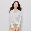 Kaseyeye Women's Long Sleeve Professional Commuter Blouse