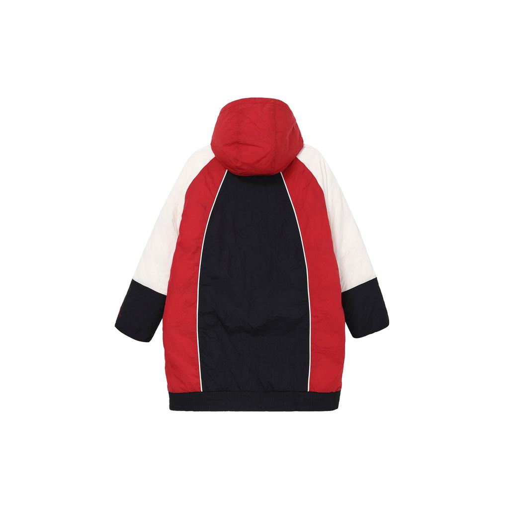 Jordan Mid-Length Brand Logo Detachable Hood Warm Fleece-Lined Durable Down Jacket Women Outerwear Multicolor DH0782-011