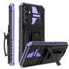 Military Armor Case for Samsung Galaxy S24 S23 FE S22 Ultra S21 S20 Note 20 Ultra Cover Belt Clip Holster Kickstand Full Protective Cover