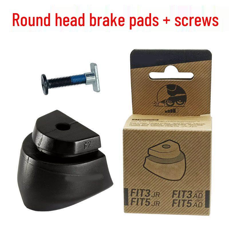 Children's Inline Skate Rubber Brake Pad for Boys and Girls - Wear-Resistant Brake Head for Roller Skates