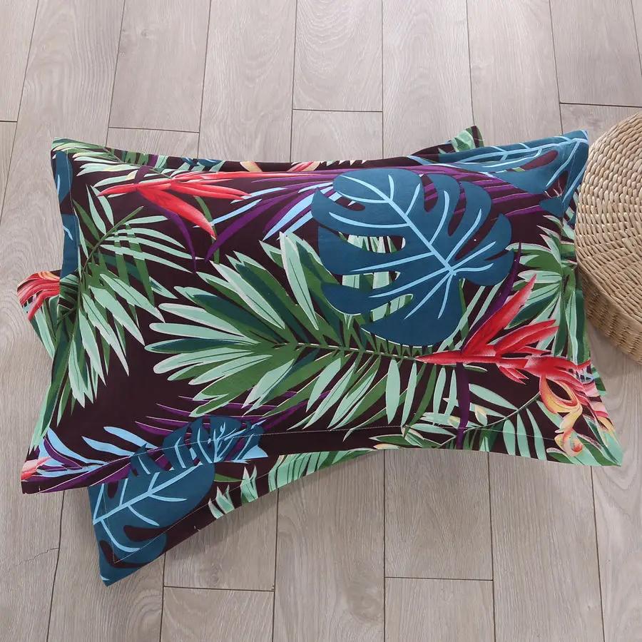 2pcs Northern Europe Pillowcase Cartoon Pillowcase Comfortable Student Pillowcase Anime Body pillow decorative pillow case