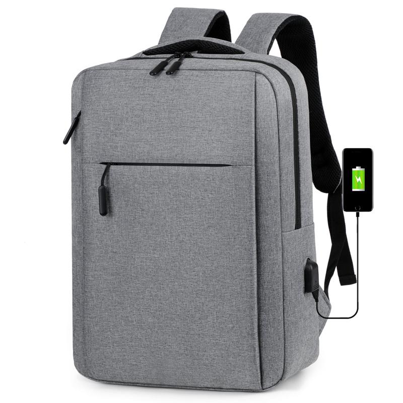 Versatile Backpack High Quality Oxford Cloth Black Grey Blue Red Business Rucksack Washable Computer Bag Unisex