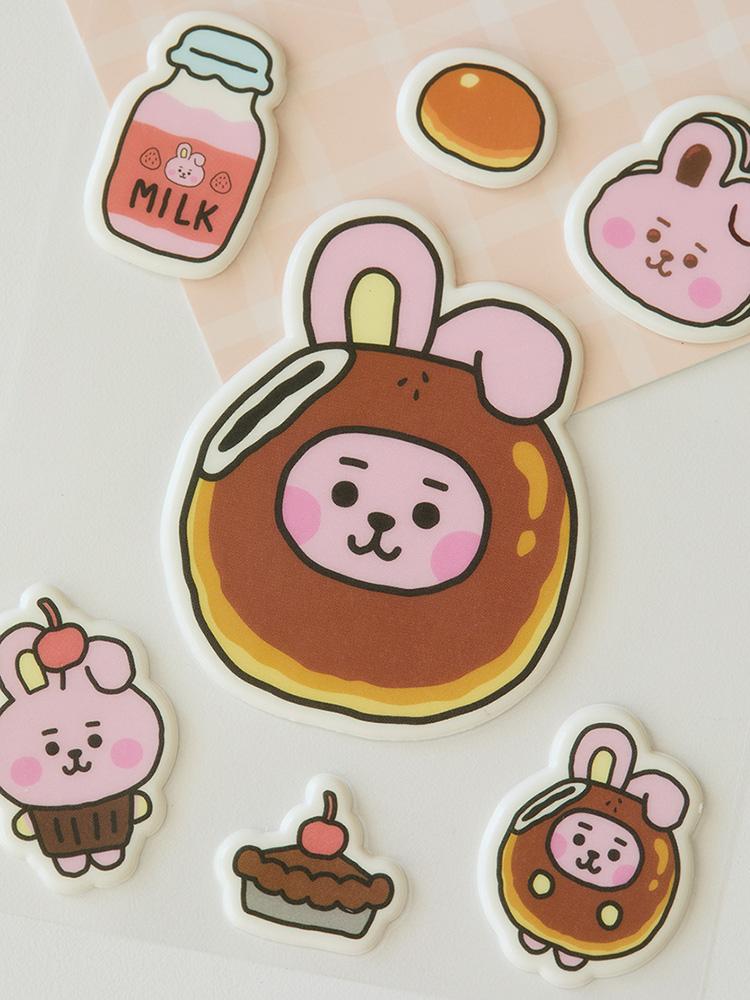 BT21 COOKY Bäckerei Dekorationsaufkleber