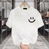 Women Men Cotton T Shirt Round Neck Short Sleeve Print Casual T-shirts
