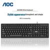 Teclado USB com Fio AOC KB161