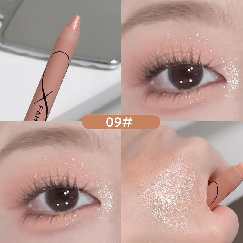 Eye Shadow Lying Silkworm Pen Glitter Matte Pearlescent Highlighter Stick Waterproof Long-Lasting Brightening Eyes Corner