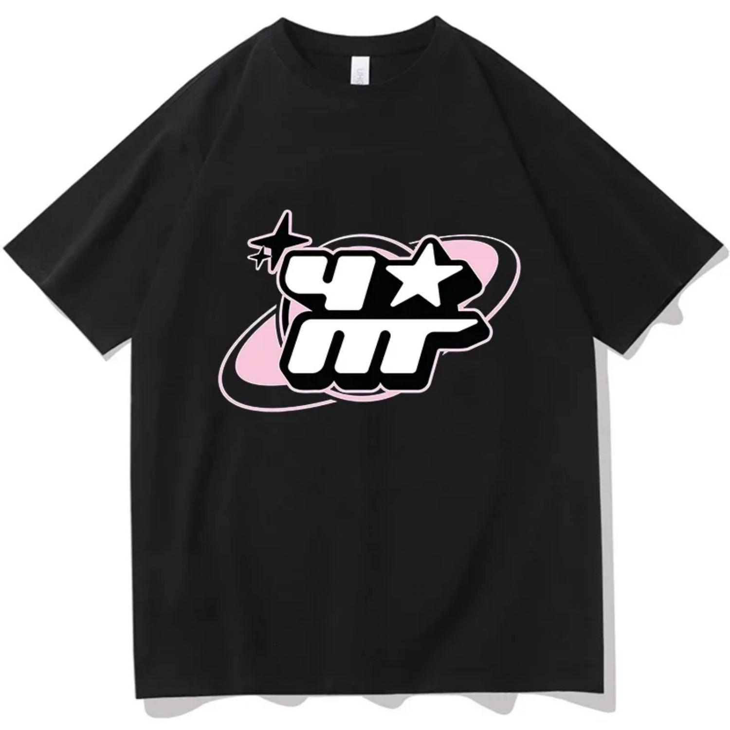 

T-shirt Unisex Fashion Casual Short Sleeve Summer Spring Tee-shirt Cotton Soft High Quality Clothing Tee Streetwear XXXXXL чорний