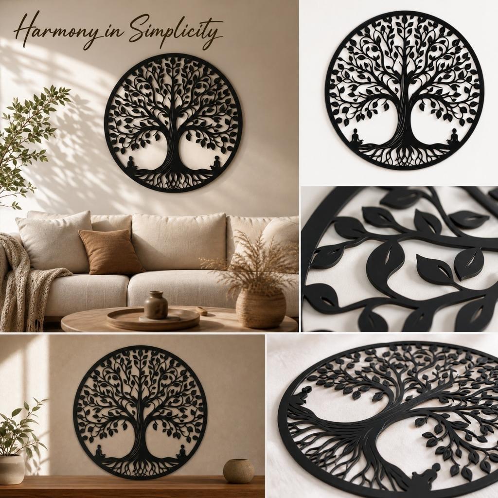 Line Wall Decorative Wall Hanging for Living Room Bedroom