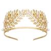 Elegant Pearls Leaf Metal Headpiece For Bride Secure Wedding Hair Accessory Sustainable Party Decoration Hairband