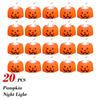1-20PCS Halloween LED Pumpkin Electronic Candles Lights Halloween Horror Party Night Lights Home Porch Haunted House Decorations