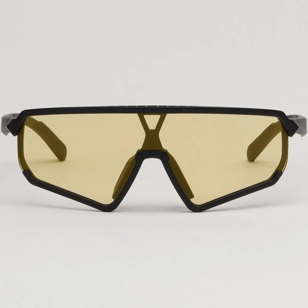 adidas Sports Photochromic Sunglasses Fishing Riding Cycling Fashion Yellow Goggles SP0017 02E